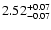 $2.52_{\rm -0.07}^{+0.07}$