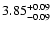$3.85_{\rm -0.09}^{+0.09}$