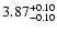 $3.87_{\rm -0.10}^{+0.10}$
