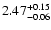 $2.47_{\rm -0.06}^{+0.15}$