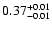 $ 0.37_{\rm -0.01}^{+0.01}$
