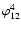 $\varphi _{12}^{4}$