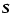 $\vec{S}$