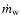 $\dot{m}_{\rm w}$