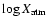 $\log X_{\rm atm}$