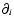 $\partial_i$