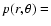 $p(r, \theta) =$