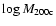 $\log M_{\rm 200c}$