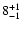 $\rm 8^{+1}_{-1}$