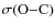 $\sigma \rm (O{-}C)$