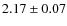 $2.17\pm0.07$
