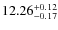 $12.26_{-0.17}^{\rm +0.12}$