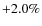 $+2.0\%$