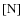 \ensuremath{{\rm [N]}}
