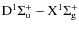 $\rm D^{1}\Sigma^{+}_u-X^{1}\Sigma^{+}_g$