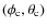 $(\phi_{\rm c},\theta_{\rm c})$