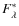 $F_{\lambda}^{*}$