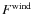 $F^{\rm wind}$