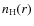 $n_{\rm H}(r)$