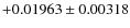 $+0.01963 \pm 0.00318$