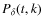 $P_\delta(t,k)$