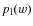 $p_{\rm l}(w)$