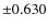 $\pm0.630$