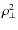 $\rho_{\bot}^{2}$