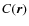 $C(\vec{r})$