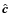 $\hat{\vec{c}}$