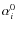 $\alpha_i^0$
