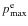 $p_{\rm max}^{\rm e}$