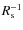 $R_{\rm s}^{-1}$