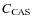 $C_{\rm CAS}$