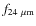 $f_{24~\mu{\rm m}}$