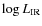 $\log L_{\rm IR}$