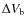$\Delta V_{\rm b}$