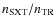 $n_{\rm SXT}/n_{\rm TR}$