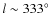 $l\sim333\hbox{$^\circ$ }$