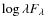$\log \lambda F_{\lambda}$