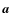 ${\vec a}$