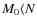 ${M_0}\langle N$