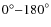 $\rm {0}^{\circ }{-}\rm {180}^{\circ }$