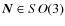 ${\vec{N}}\in SO(3)$