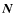 ${\vec{N}}$