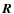 ${\vec{R}}$