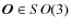 $\vec{O} \in SO(3)$