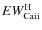 $EW_{\rm Ca {\sc ii}}^{\rm H}$