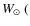 $W_{\odot}~ ($