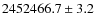 $2452466.7 \pm 3.2$